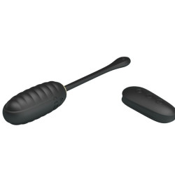 Pretty Love - Doreen Oeuf Vibrant Rechargeable De Luxe Noir Télécommande